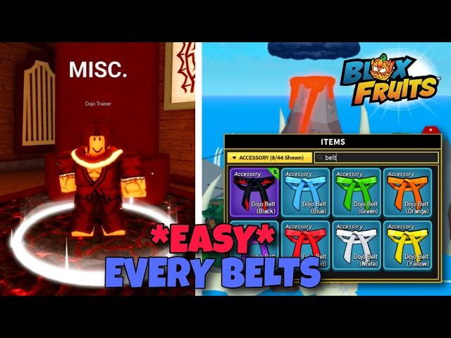 Getting Belts is actually Easy with this.. Don't miss it!!