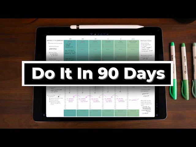 You Can Change Your Life In 90 Days, Here Is How You Do It