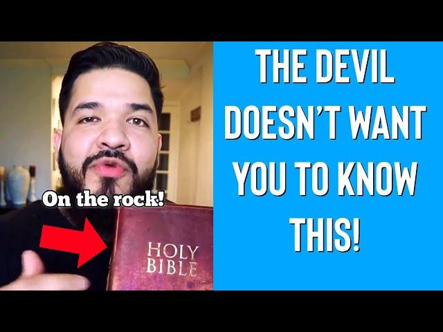 THE DEVIL DOESNT WANT YOU TO HEAR THIS!  (Christian encouragement)