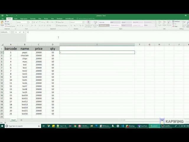 create sqlite database  , import data from excel to sqlite database in 1 minute