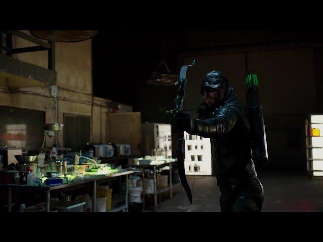 Green Arrow Fight Scenes - Arrow Season 6