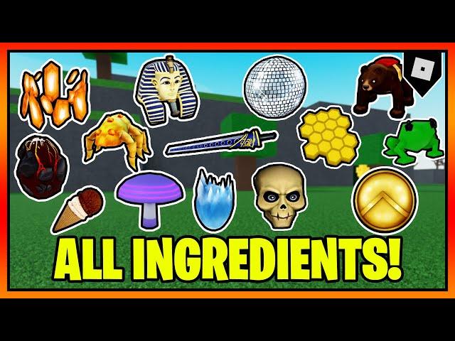 [2024 UPDATED] How to get ALL INGREDIENTS in WACKY WIZARDS  || Roblox