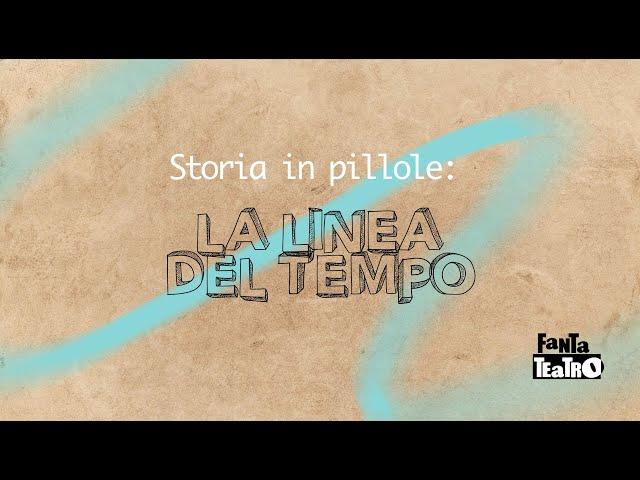 La linea del tempo - Storia in pillole | Fantateatro