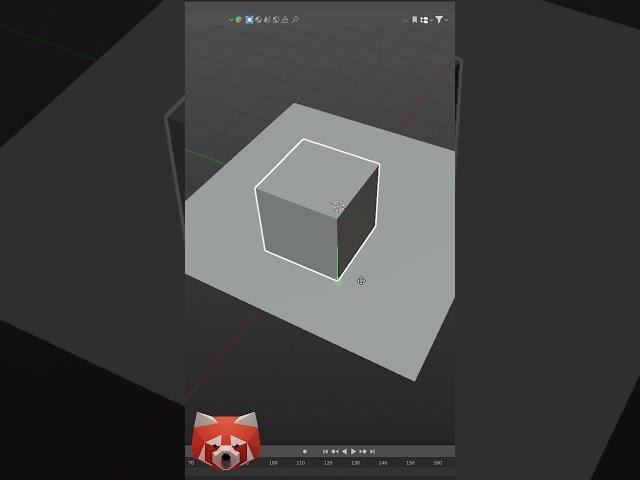 Как расположить объект на плоскости в Blender #shorts