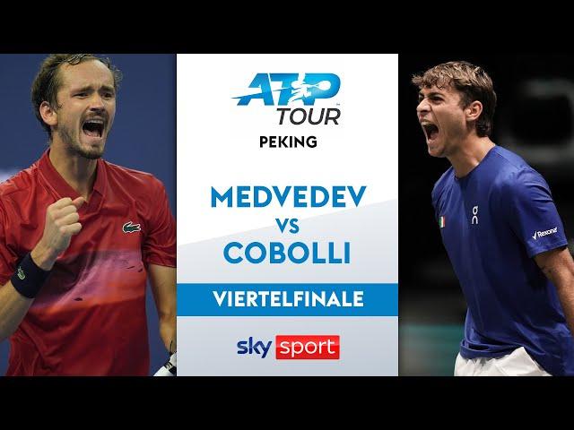 Medvedev vs. Cobolli  - Viertelfinale | China Open Peking 2024 | Highlights - Sky Sport Tennis