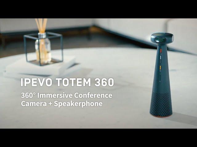 IPEVO TOTEM 360 Immersive Conference Camera + Speakerphone｜Quick Start Video