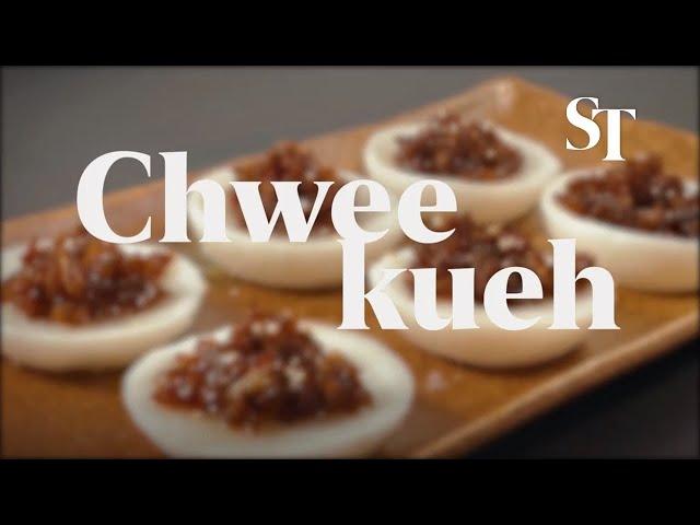 Chwee kueh with a touch of luxury | Comfort cooking