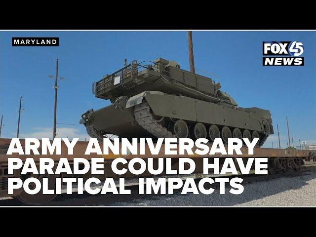 Massive U.S. Army 250th Anniversary Parade could have big political impacts, expert says