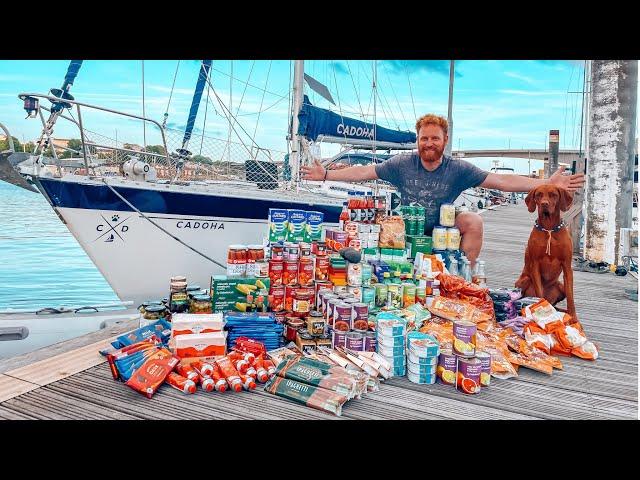 FAMILY PREPS FOR MONTHS AT SEA! Provisioning for ocean life (2022)