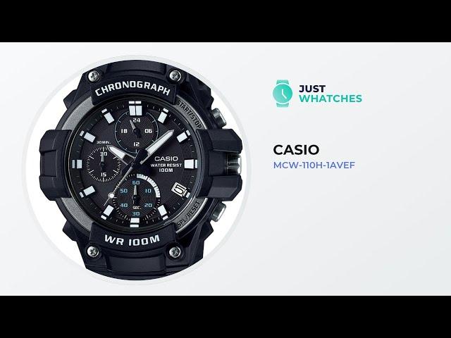 Slick Casio MCW-110H-1AVEF Watches for Men Prices, Features, Detailed Specs