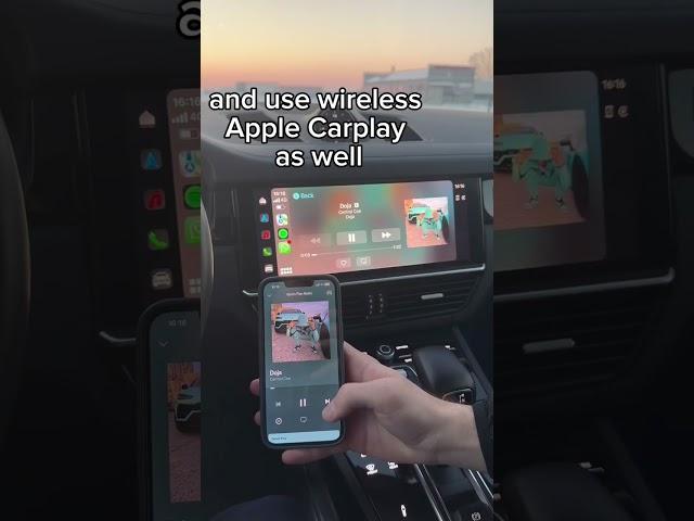 Easy way to watch Netflix and YouTube in your car  #carplay #youtube #netflix #shorts #car #viral