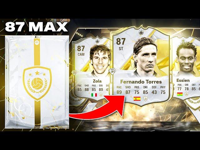 I Opened 40 x Max 87 Base Icon Packs in FC 25!!