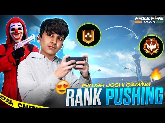 RANK PUSH TO GRANDMASTER!! VERY HARDI FREE FIRE