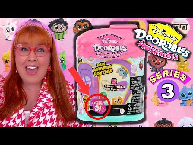 UNBOXING Disney Doorables SQUISH'ALOTS Series 3!!!! 