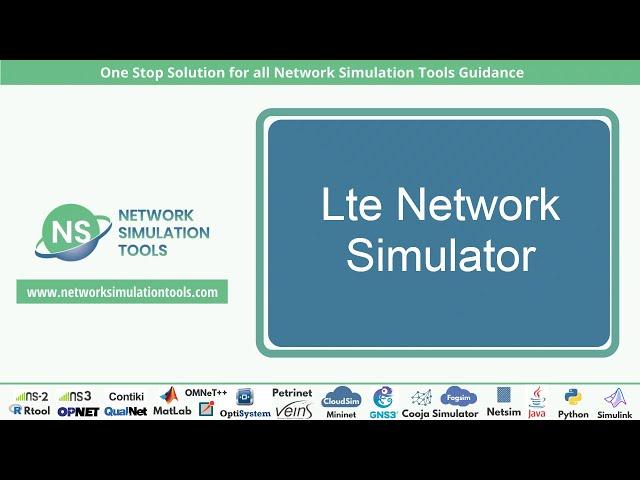 Lte Network Simulator | Lte Network Simulator Projects