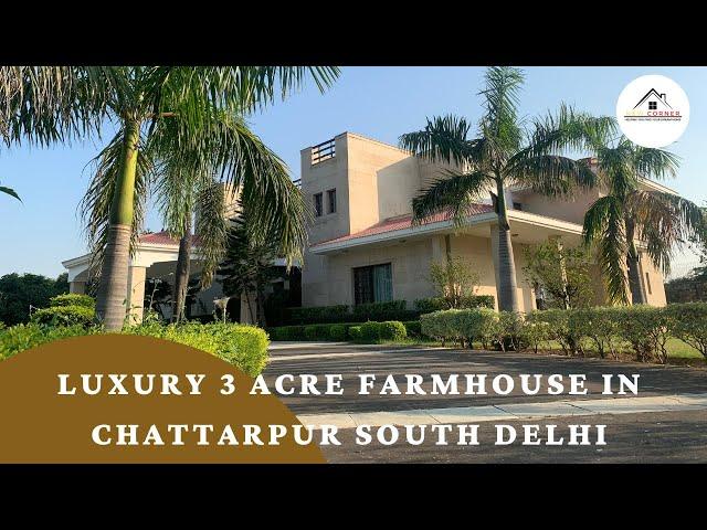   For Sale |   Luxury Farm House In Delhi Chattarpur | With Swimming Pool