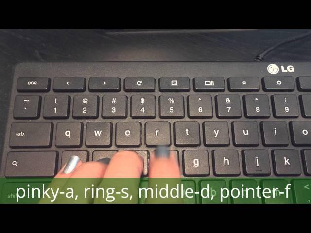 Home Row Keys-Keyboarding