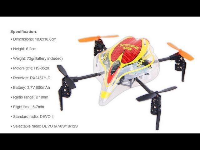 Walkera QR Infra X Demo Flight