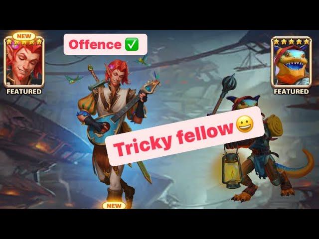 Empires & Puzzles Hero Analysis : Caelen, Tircky, Irritating️