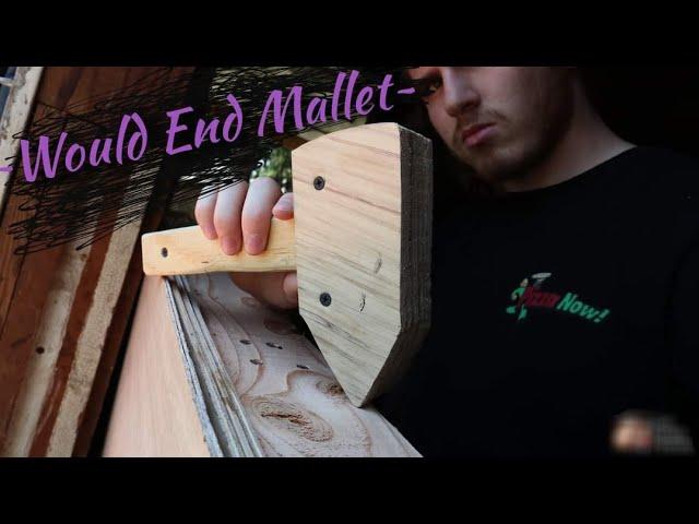 StrayHydraBlade; how to make a WOODEN MALLET