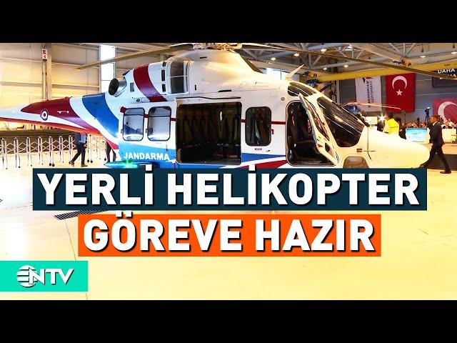 TUSAŞ'ta Üretilen Yerli Helikopter Gökbey Jandarma'ya Teslim Edildi | NTV