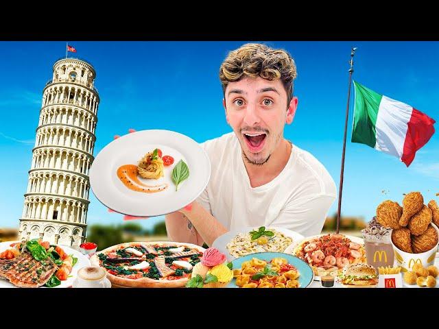 I Went to Italy & Ate ONLY 5 Star Meals!