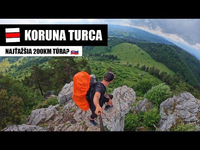 Koruna Turca - najťažšia 200km turistika na Slovensku? (4K, 2023)