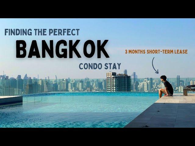 Starting my nomadic journey | Finding the perfect Bangkok condo stay ️ 