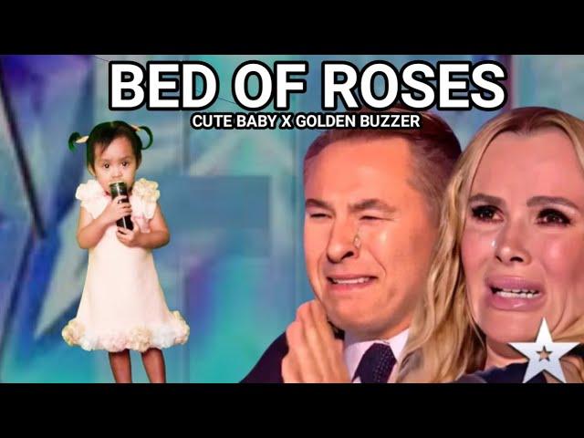 AGT2024|Simon Cowell cried when he heard the song Bed Of Roses with an extraordinary voice