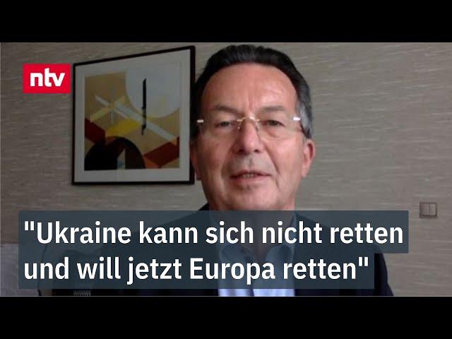 "Ukraine kann sich nicht retten und will jetzt Europa retten" - Thiele kritisiert "Siegesplan" | ntv