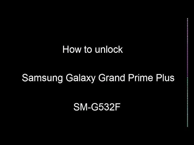Samsung  SM-G532F Unlock Done.