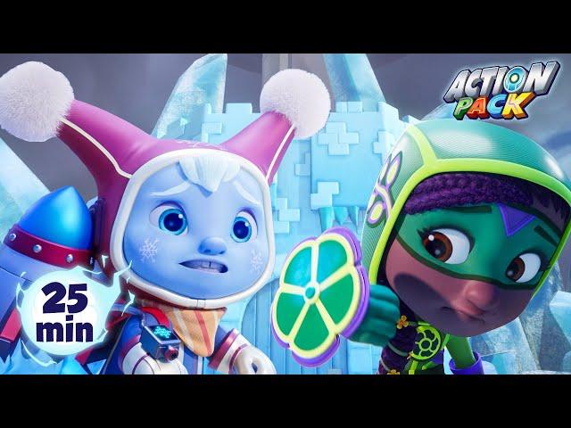 The Cold Kid's  | Action Pack | Family Time! ‍‍ | MOONBUG KIDS | Family Cartoons