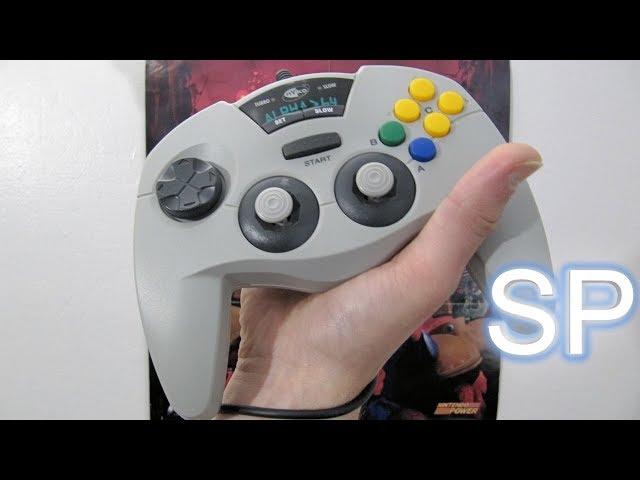 First Dual-Analog N64 Controller: Pickup and Play SP Alpha 64 (Nintendo 64) Nyko, 1999