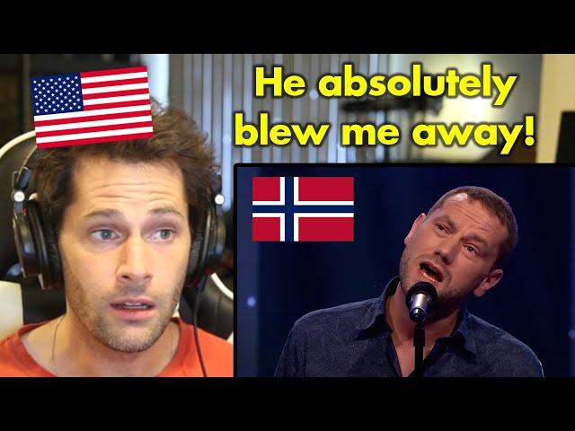 American Reacts to All Together Now Norge | Niklas Arnesen "A Song For You"