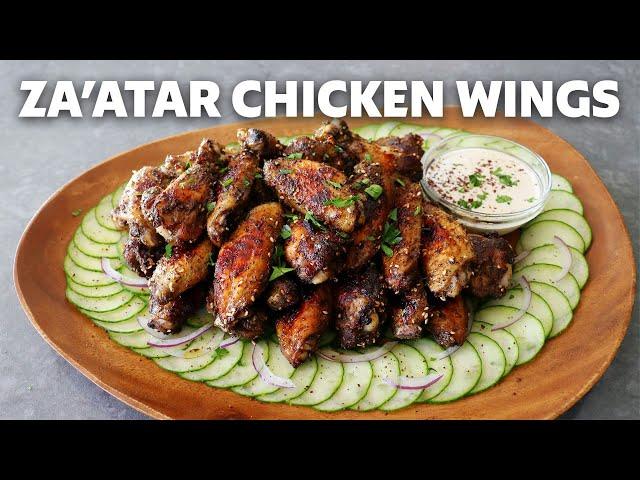 Za'atar Chicken Wings | Food Wishes