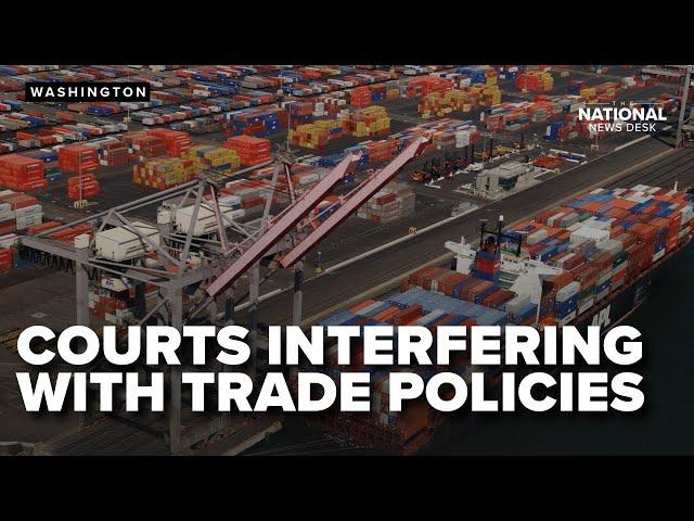 Treasury Secretary talks courts interfering with Trump’s trade policies