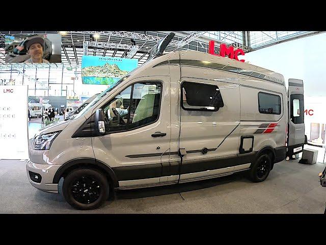 LMC Innovan 592 RV compact Camper Van Ford Transit Camping car walkaround and interior V1601