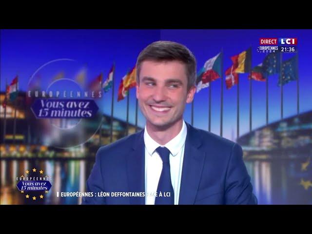 "Vous avez 15 minutes" : Grand oral de LCI avec Léon Deffontaines