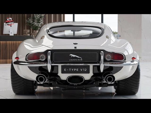 Finally! Revealing the Jaguar E-Type V12: A Marvel of Power and Style!
