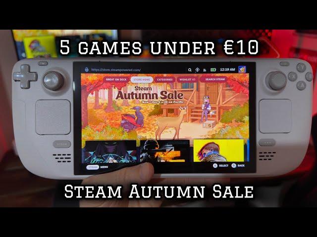 Steam Autumn / Fall 5 games under €10 for your Steam Deck