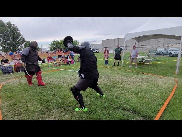 Tony Huang vs Nathan McBride - Sagebrush Skirmish 2023, Sword + Buckler Gold Medal Match