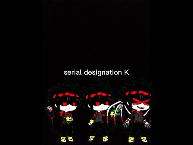 serial designation K