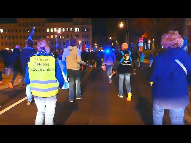 Eindrücke vom 235.Montagsspaziergang in Görlitz am 28.10.2024