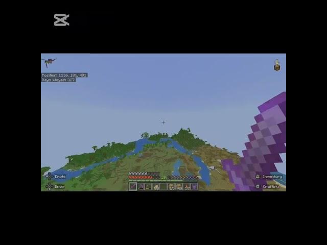 im gonna retry this experiment in a superflat world later today...