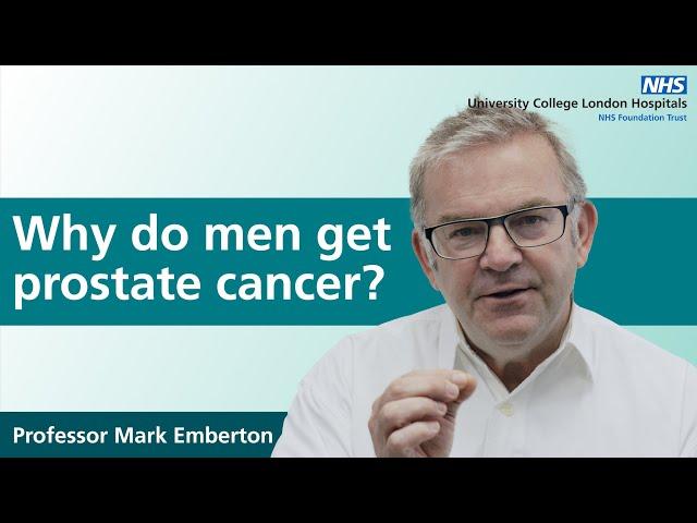 Why do men get prostate cancer?