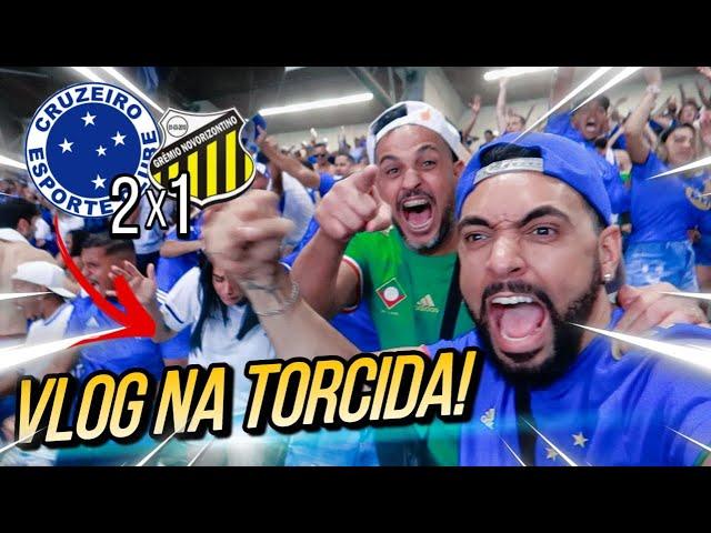  VLOG CRUZEIRO 2X1 NOVORIZONTINO - CAMPEÃO DO 1º TURNO!