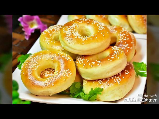 كعك حليب الهش الخفيف متل قطن ..كعك حلو ..كعك قطني بحشوة تمر Bread cake with milk stuffed with dates