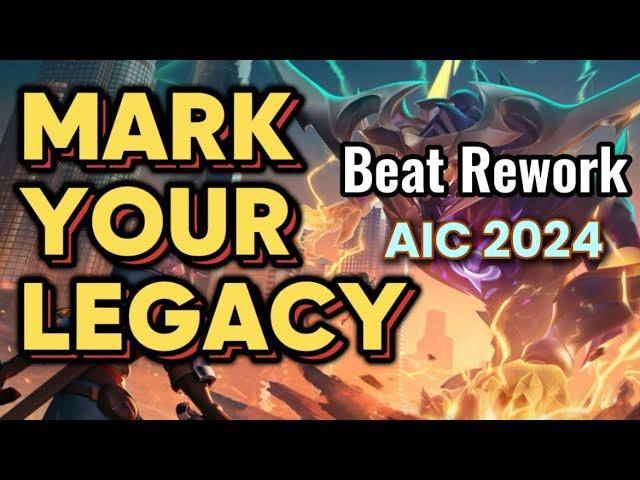 TOP | AIC Soundtrack 2024 | MARK YOUR LEGACY | [ Instrumental Rework AIC 2024 ] | AIC 2024