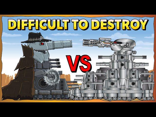 "Robotank 44 vs Creeper" Cartoons about tanks