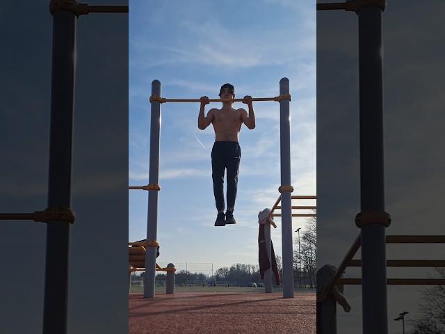 2 Years Of SUFFERING In 15 Seconds !! #calisthenics #insane #progression #muscleup #shorts